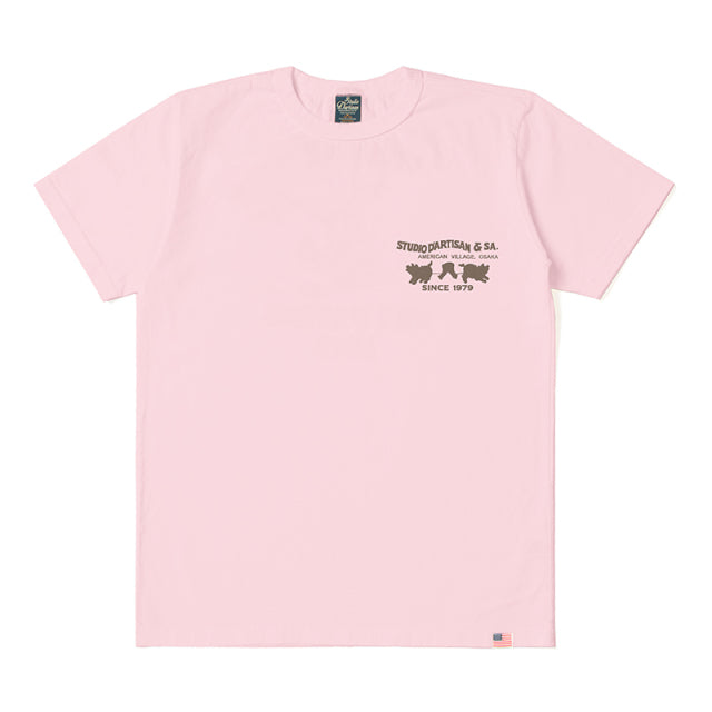 USAコットン定番プリントTシャツ【8119】