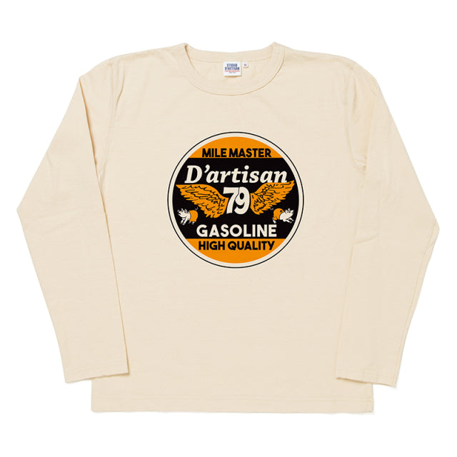 プリント長袖Tシャツ【8129A】