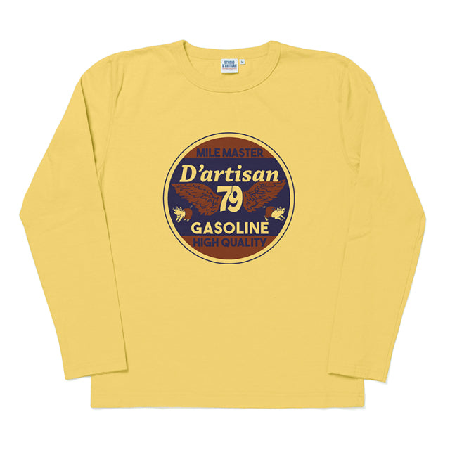 プリント長袖Tシャツ【8129A】