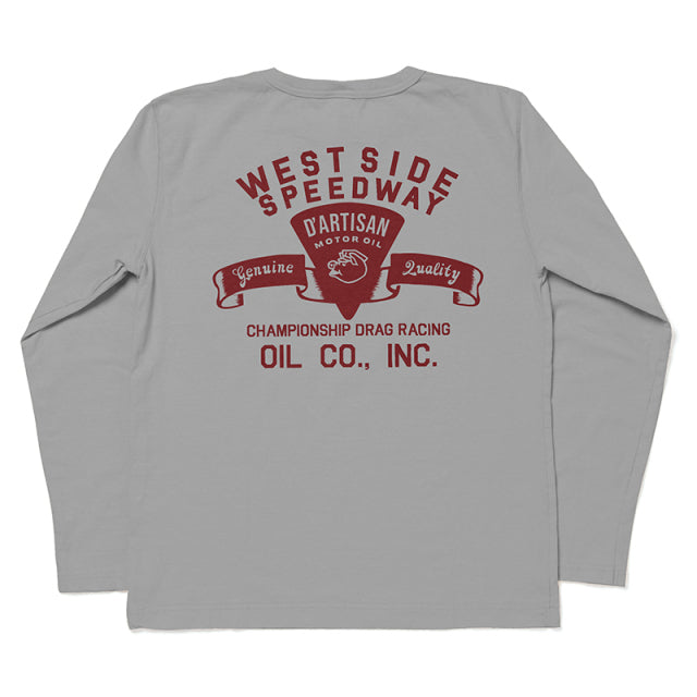 プリント長袖Tシャツ【8129B】
