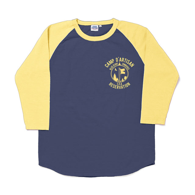 ラグラン7分袖Tシャツ【8130B】