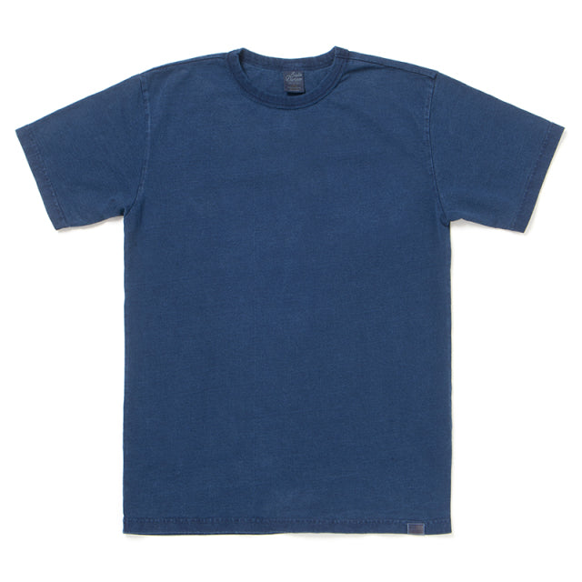 USAコットンインディゴTシャツ(プリント無し)【8136B】
