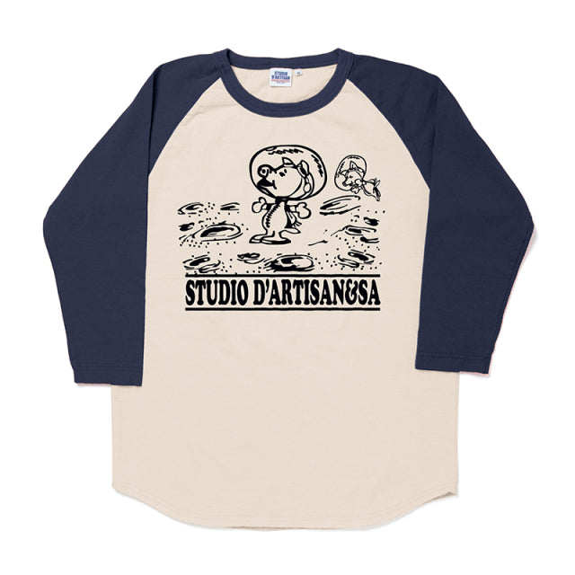 ラグラン7分袖Tシャツ【8138B】