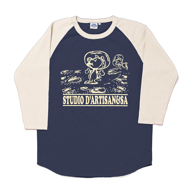 ラグラン7分袖Tシャツ【8138B】