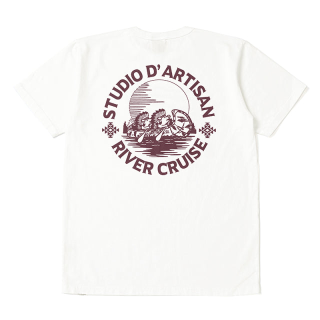 USAコットンプリントTシャツ【8142B】