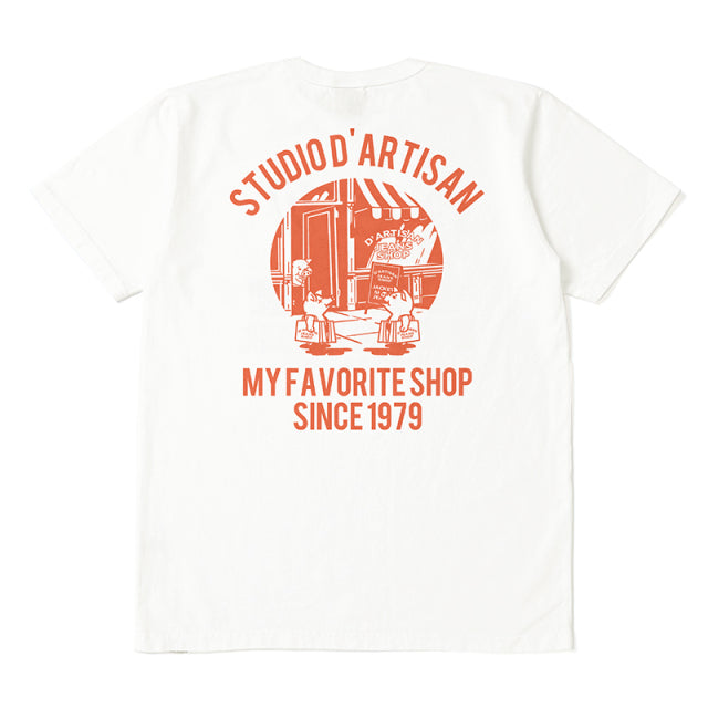 USAコットンプリントTシャツ【8143A】