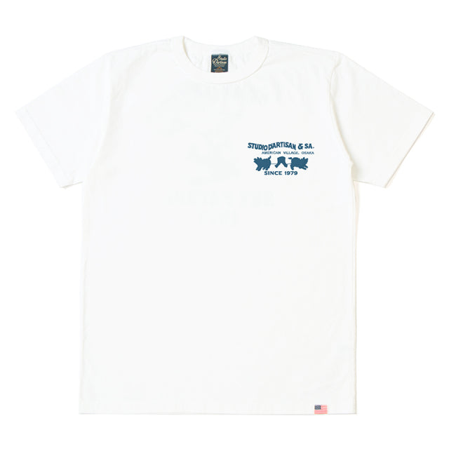 USAコットン定番プリントTシャツ【8145】