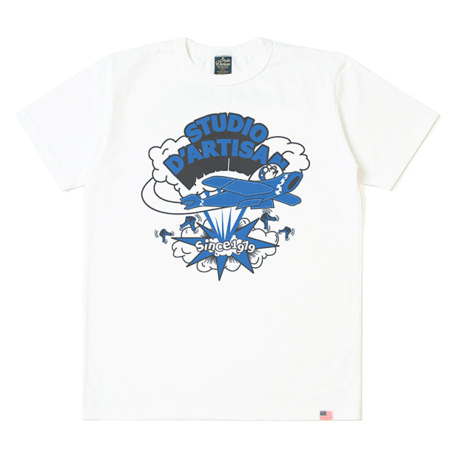 USAコットンプリントTシャツ【8148A】