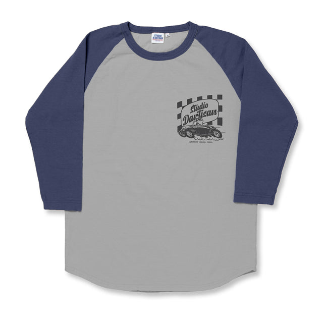 ラグラン7分袖Tシャツ【8151B】