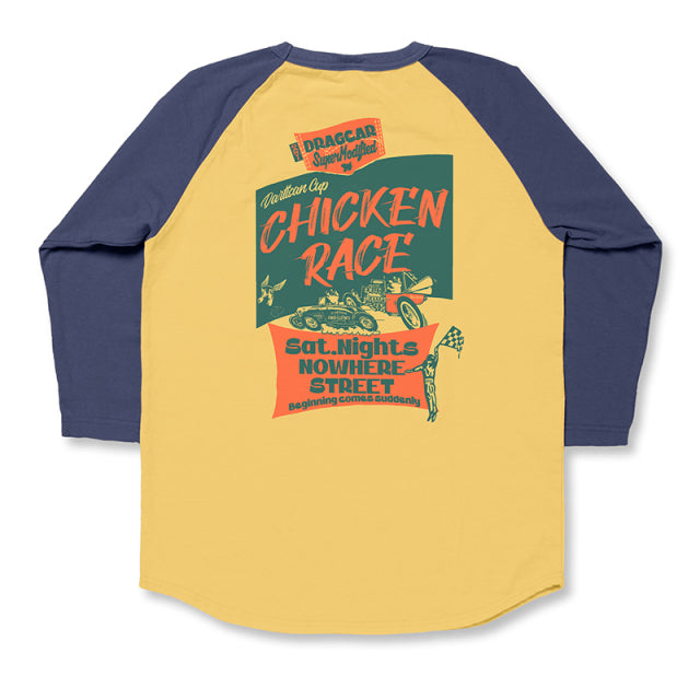 ラグラン7分袖Tシャツ【8151B】