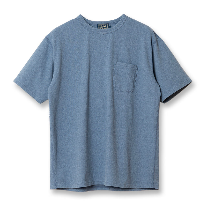 アップサイクルインディゴTシャツ【8158】