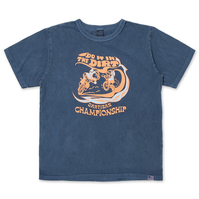 USAコットンピグメントダイTシャツ【8163A】
