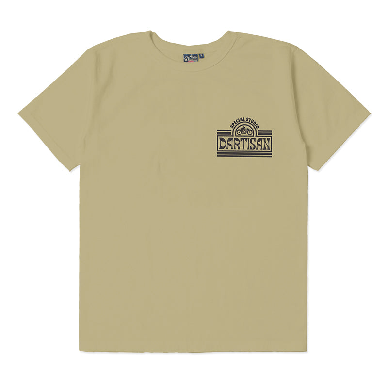 吊り編みプリントTシャツ【8165B】