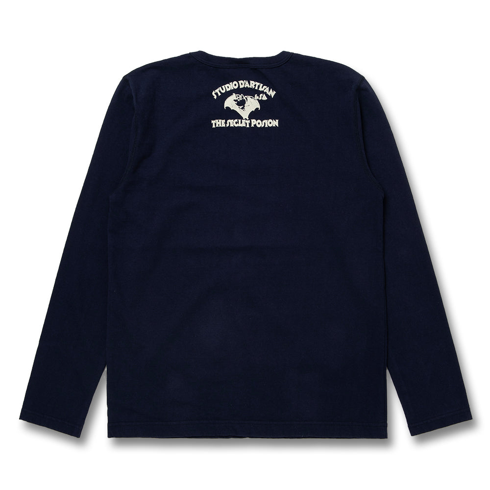 プリント長袖Tシャツ【8195B】