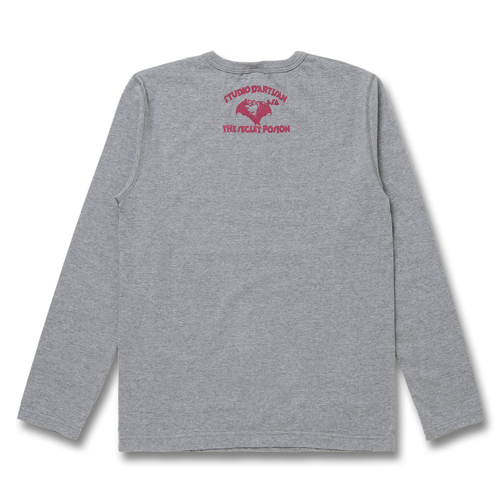 プリント長袖Tシャツ【8195B】