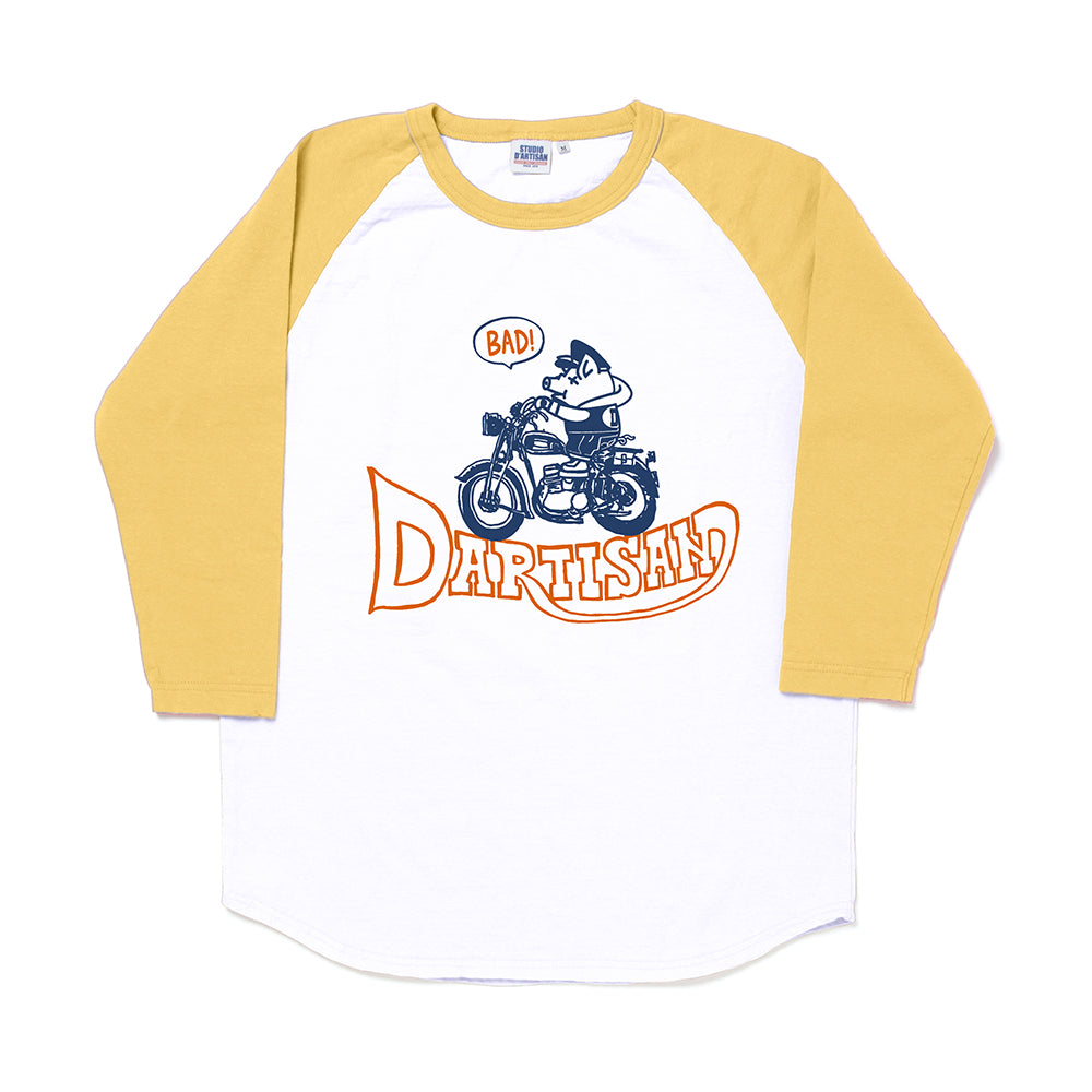 ラグラン7分袖Tシャツ【8206A】