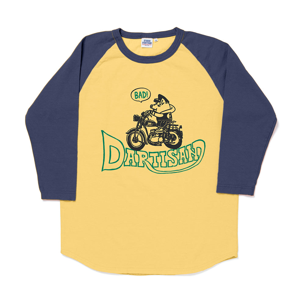 ラグラン7分袖Tシャツ【8206A】