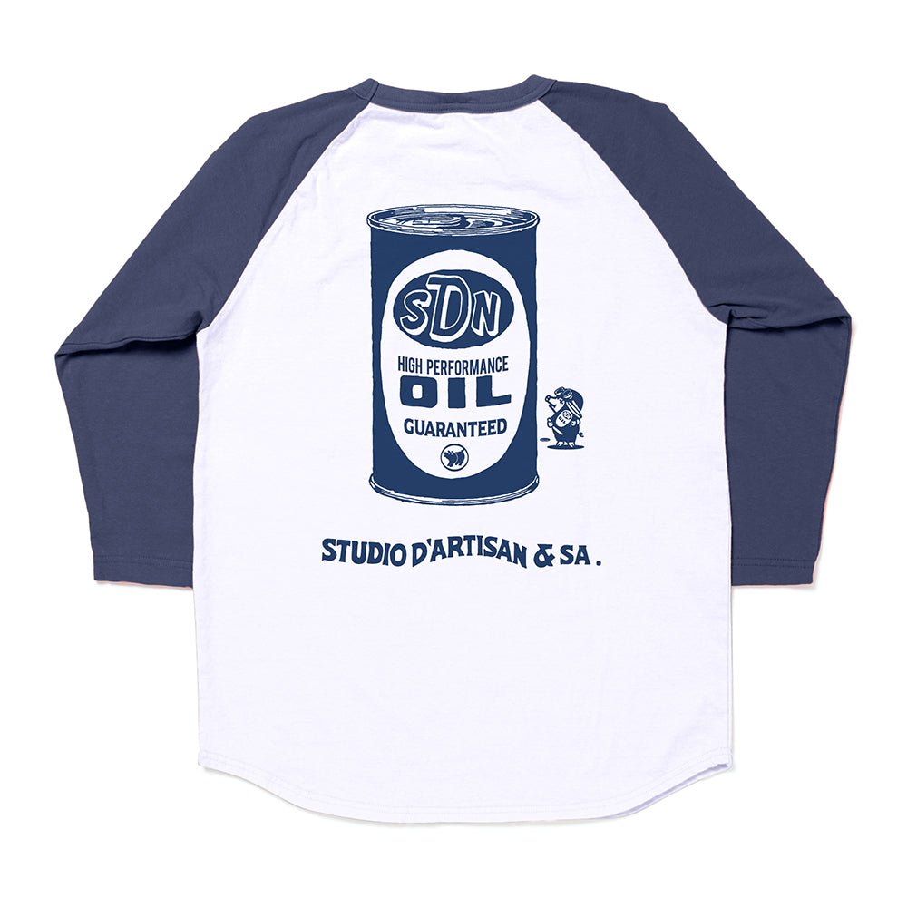 ラグラン7分袖Tシャツ【8206B】
