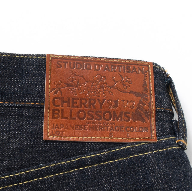 G3桜染めタイトストレートジーンズ【D1850】