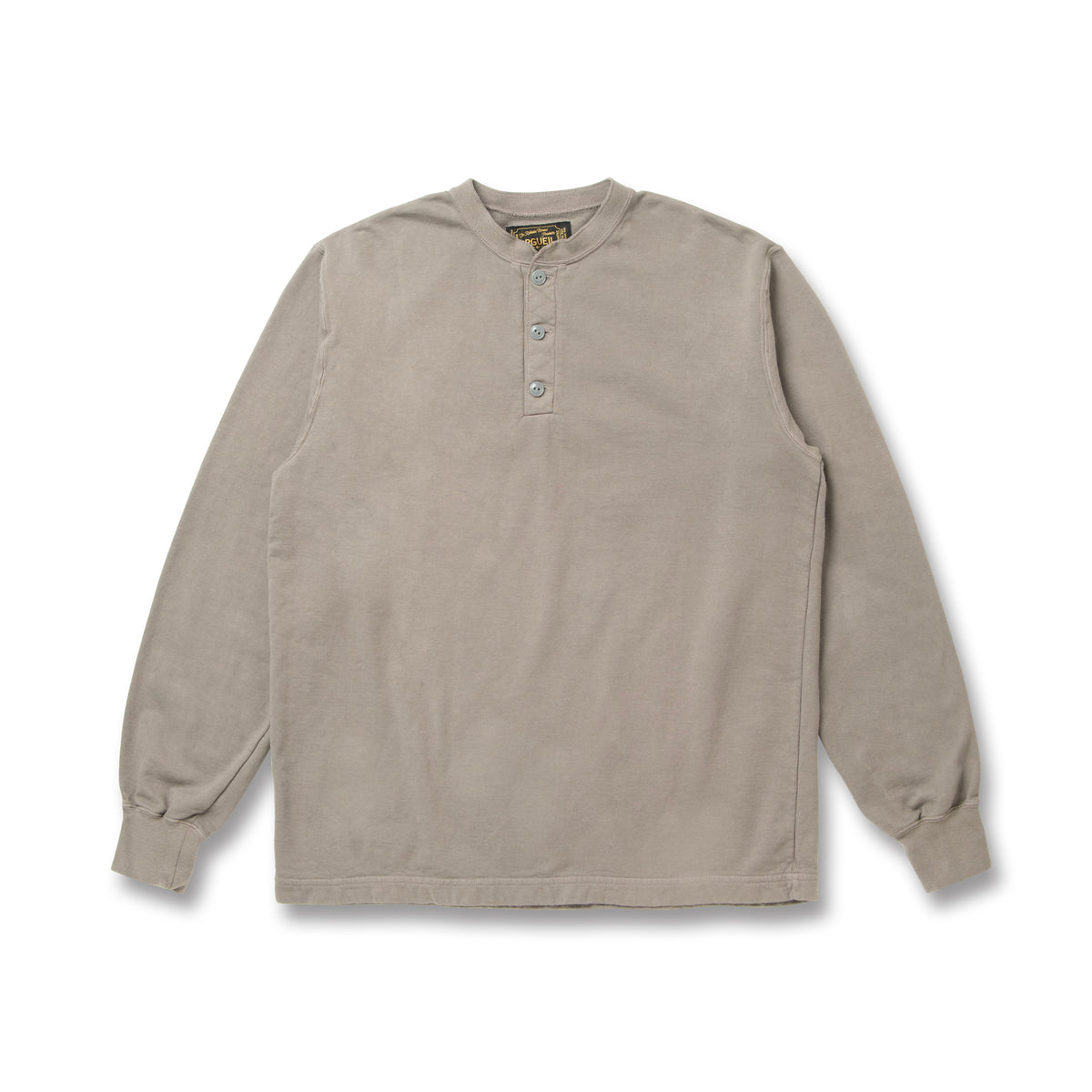 Henry Neck Long Sleeve Sweatshirt【OR-9117】