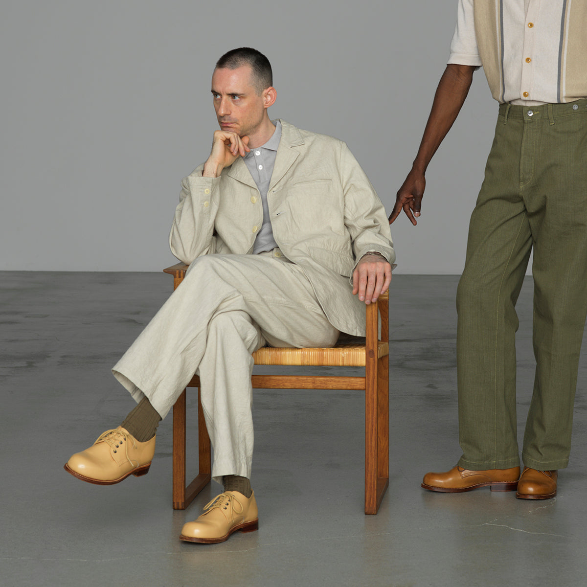Cotton Linen Trousers 【OR-1121】