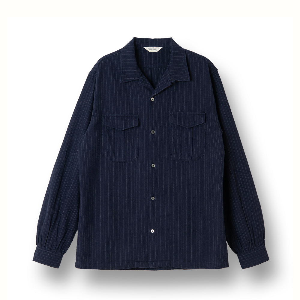 Striped Work Shirt【OR-5122】