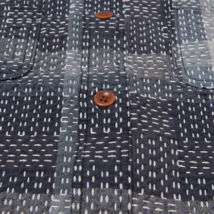 NORAGI SASHIKO カラーシャツ【5666】