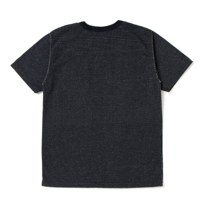 吊り編みインディゴTシャツ 【8001】