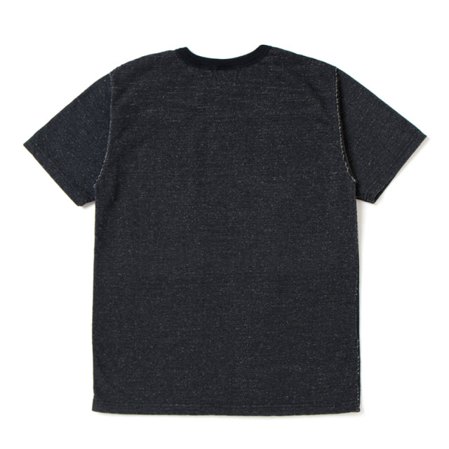 吊り編みインディゴTシャツ 【8001】