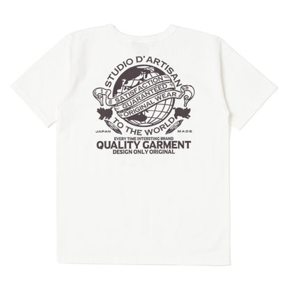 吊り編みプリントTシャツ【8062A】