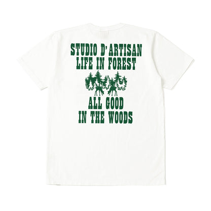 USAコットンプリントTシャツ【8066B】