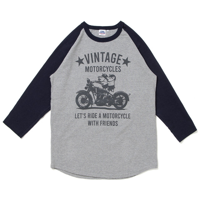 ラグラン7分袖Ｔシャツ【8098A】