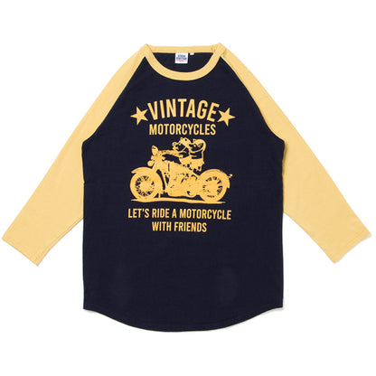 ラグラン7分袖Ｔシャツ【8098A】
