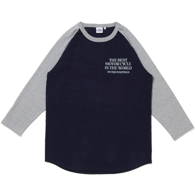 ラグラン7分袖Ｔシャツ【8098B】