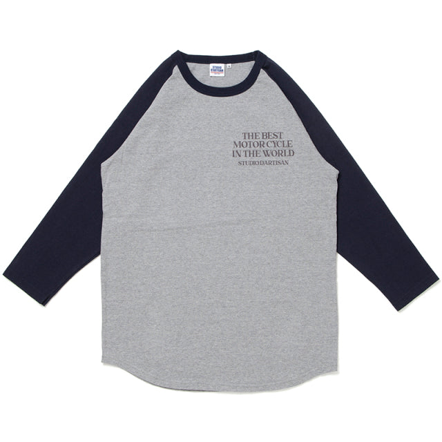 ラグラン7分袖Ｔシャツ【8098B】
