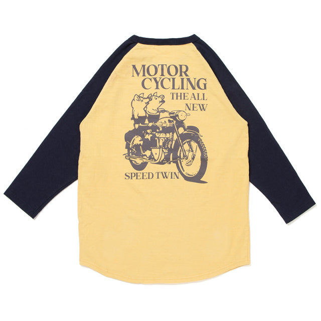 ラグラン7分袖Ｔシャツ【8098B】