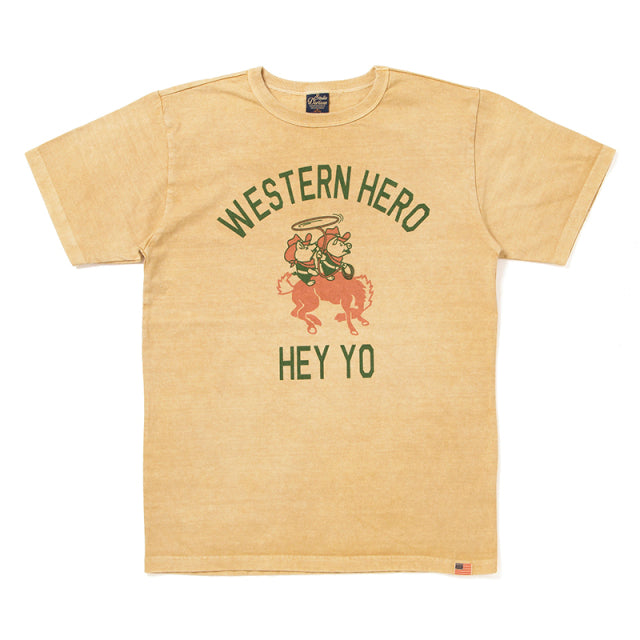 USAコットンピグメント加工Tシャツ【8101A】