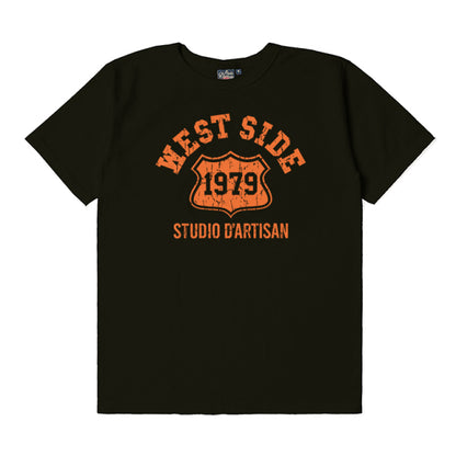 吊り編みプリントTシャツ【8114A】