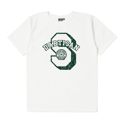 吊り編みプリントTシャツ【8114B】