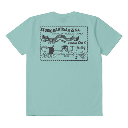 USAコットン定番プリントTシャツ【8119】
