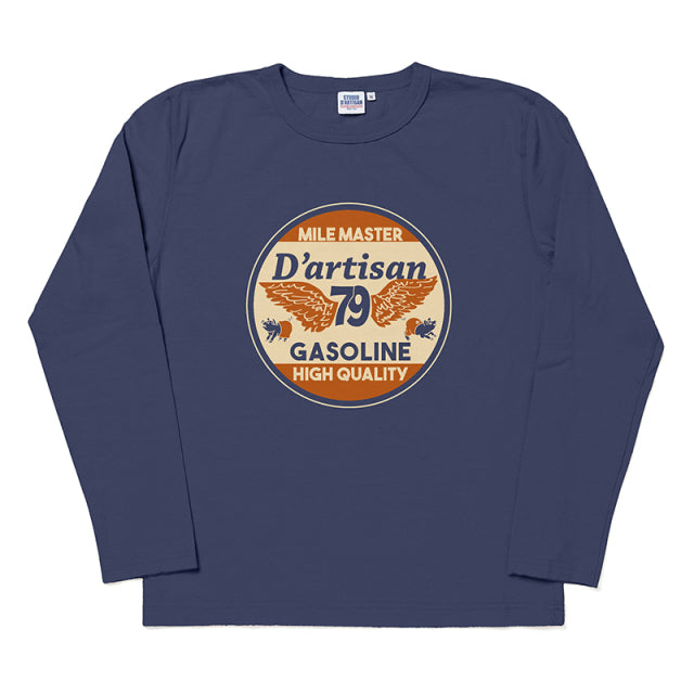 プリント長袖Ｔシャツ【8129A】