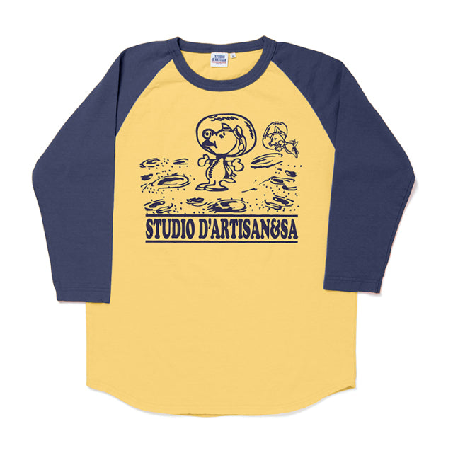ラグラン7分袖Ｔシャツ【8138B】