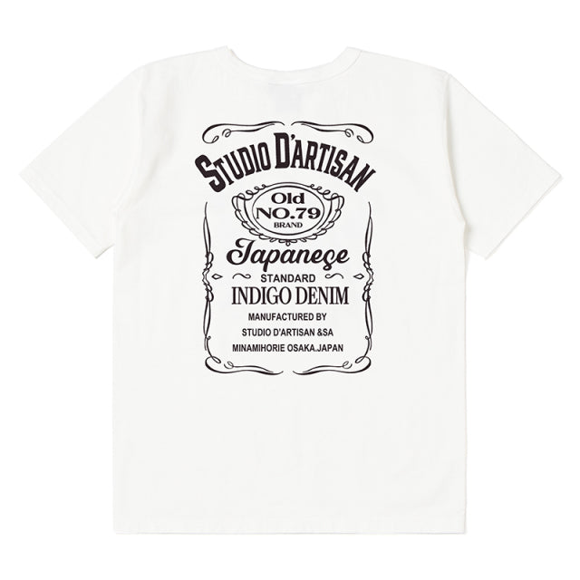 吊り編みプリントTシャツ【8140A】