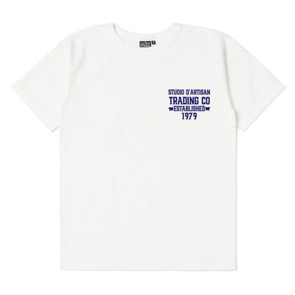 吊り編みプリントTシャツ【8141A】