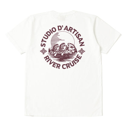 USAコットンプリントTシャツ【8142B】