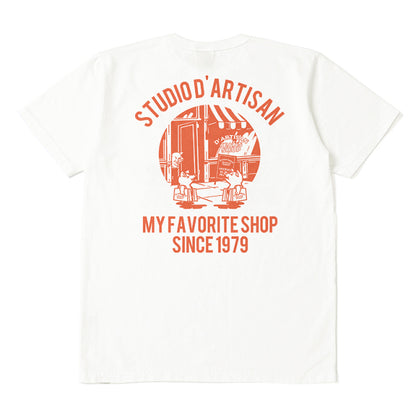 USAコットンプリントTシャツ【8143A】