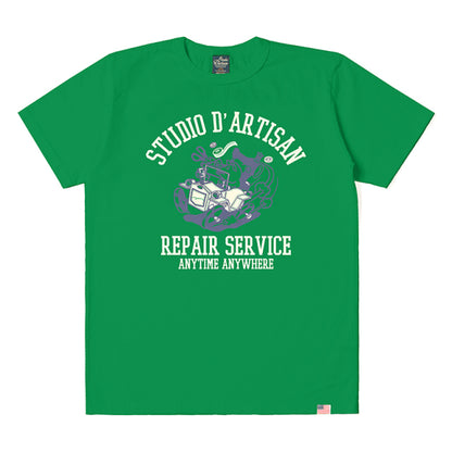 USAコットンプリントTシャツ【8143B】