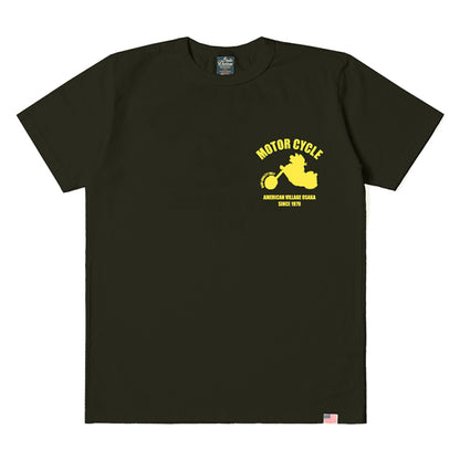 USAコットンプリントTシャツ【8149A】