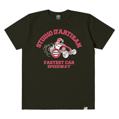 USAコットンプリントTシャツ【8149B】