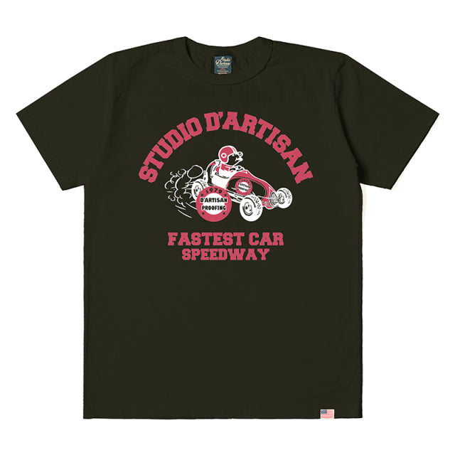 USAコットンプリントTシャツ【8149B】